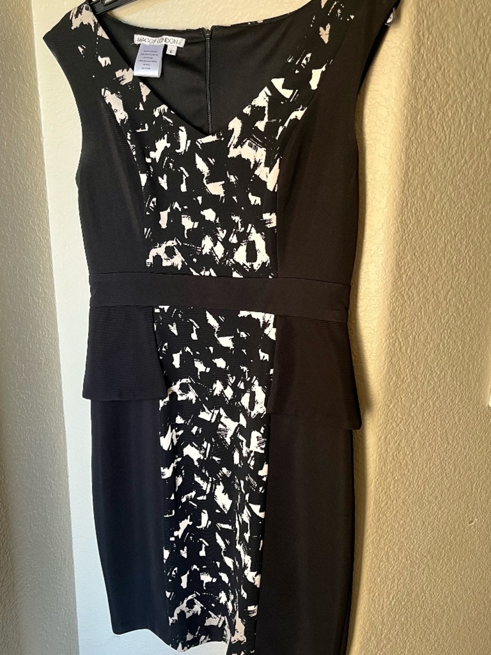 Maggy London Peplum Pencil Dress